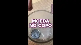 Guarde 1 Moeda no Congelador Antes de Viajar #shorts