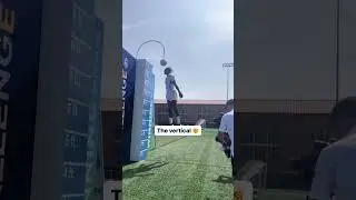 Jonathan Kuminga got UP for the header challenge. 😳
