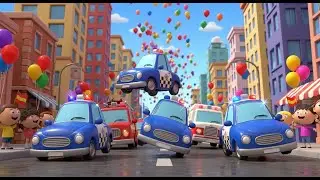 Rescue Trucks Saving the Day &ndash; Count How Many Help! | Exciting Counting Rhyme Toddler Rescue Song