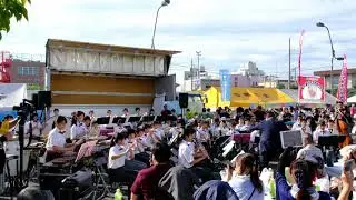 川口市立青木中学校吹奏楽部【ドラえもん / 星野源】4K映像
