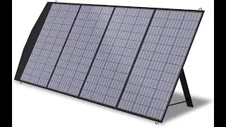 ALLPOWERS 200 watt Portable Solar Review - Pros & Cons - ALLPOWERS SP033