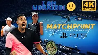 Matchpoint - Tennis Championships PS5 Gameplay |  PROFESSIONAL Difficulty | 4K HDR