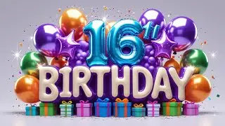 💖 Sweet Sixteen Vibes &ndash; Happy 16th Birthday Song for You