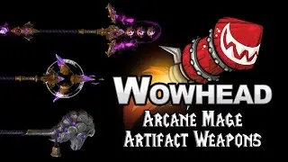 Arcane Mage Artifact Weapons - Aluneth, Greatstaff of the Magna