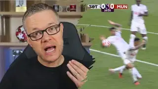 Mark Goldbridge Loses It With Michael Oliver When United Don't Get A Penalty