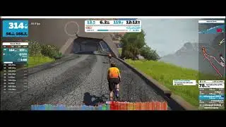 Zwift - Specialized Roval Climbing Challenge 20-07-2021 Alpe Du Zwift PB {48:47}