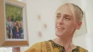 Virginia DeMar&iacute;a nos ense&ntilde;a c&oacute;mo hacer un precioso FotoWall con marcos de Mifoto.cl