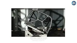 SilverRocket Seamless Dry Carbon Fiber Roll Cage for PORSCHE 992 Compression Test by T&Uuml;V S&Uuml;D