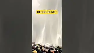 Massive cloud burst animation for Education Purpose | Ai based video story telling