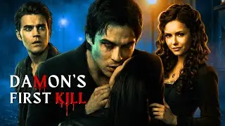 The Untold Story of Damon's First Kill in Vampire Diaries | TVD Story