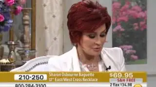 Sharon Osbourne Jewelry Collection CZ and Crystal Baguet...