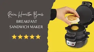 Review Hamilton Beach Breakfast Sandwich Maker Should Have for Your Kitchen. @BuyKitchenStuff