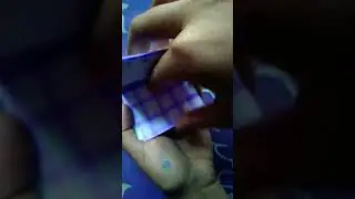 DIY purple pattern paper book!!!