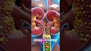 Your Kidneys Clean Your Blood&mdash;Silently #Kidneys #HumanAnatomy #BloodFilter #HealthShorts