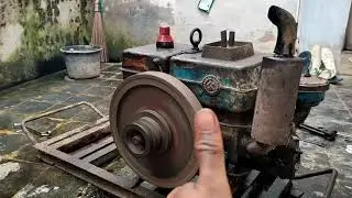 10 tahun tidak dihidupin,,,?? nemu barang Ori mbahnya kubota KND 5 B 😱😱😱