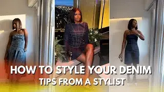 TRY ON HAUL | IDEAS ON HOW TO STYLE YOUR DENIM | FASHION TREND | FULLY DENIM TRY ON HAUL
