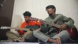 Bondho Janala। guitar cover। Shuvo & Hriddho.