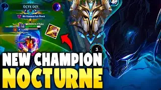 YENİ ŞAMPİYON NOCTURNE 20 KILL GAMEPLAY HERKESE TEK ATIYOR! Wild Rift