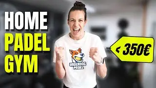 We Built a FULL Padel Gym at Home for Under &euro;350
