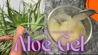 How to make aloe gel at home | DIY aloe vera gel | Kilah's Safari