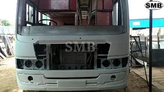 Bus Body repair || SMB Jodhpur || bus manufacturing company|| bus modifications