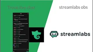 Trovo chat on obs or streamlabs