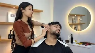 15 Min ASMR HEAD MASSAGE by SHIVU BARBER 💆🏻&zwj;♂️| RELAXING ASMR MASSAGE ✨