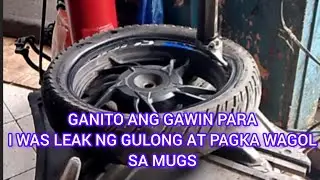 HONDA CLICK 125 v3/ PAANO MAGPALIT NG GULONG