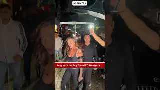 Last night Amy Jackson attended her boyfriend Ed Westwick's party | SBB Xtra Shorts