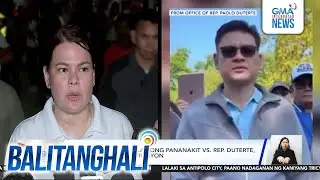 Kopya ng reklamong physical injuries at grave threats, hindi pa raw nakukuha... | Balitanghali