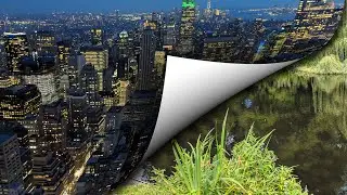 Создание эффекта загнутой страницы | Photoshop