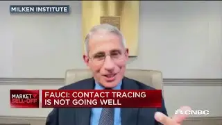 Dr. Anthony Fauci: Contact tracing not going well