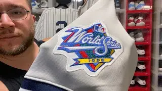 Derek Jeter Authentic 1998 World Series Mitchell and Ness New York Yankees Jersey