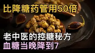 告别降糖药依赖！老中医的控糖秘方，每天用一点，血糖稳稳当当！【中医养生】#降糖