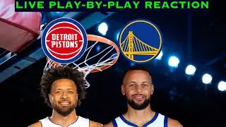 Detroit Pistons vs Golden State Warriors NBA Play-By-Play Reaction 1/30/26 LIVE