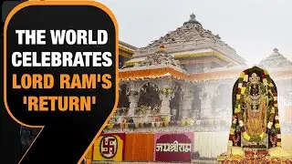 Historic Inauguration of Ayodhya's Grand Ram Temple|Celebrations Across the Globe |News9