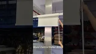 Custom roller shades with wrapped fabric cover#Blinds