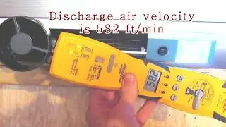 Measuring Discharge Air Temperature & CFM