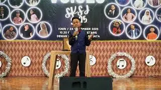 The Voices SK Subang Jaya 2025 - Joash Gregory Clement