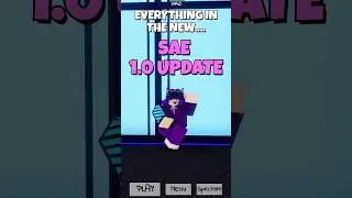 Everything New In The SAE 1.0 REWORK UPDATE In Azure Latch!.. #roblox #bluelock #vtuber #anime