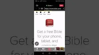 How to do Zoom Share Screen of Bible (Website URL) Bible.com