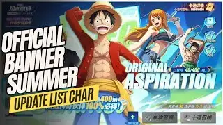 BOCOR‼️LIST KARAKTER BANNER SUMMER VERSI OFFICIAL ‼️| One Piece Fighting Path | Indonesia