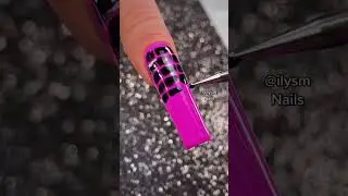 Melting HOTT PINK Snake Print 🐍💅🏽 Super Satisfying Nail Art #nails