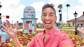 Epcot's Food And Wine Festival 2021 Opening Day | Trying ALL 5 NEW Food Booths