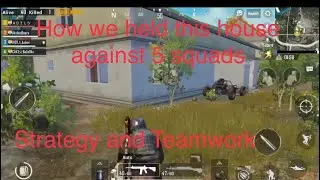 How we survived 5 Squads in a single compound | Strategy and Teamwork