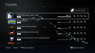 All trophies for STAR WARS: Jedi Fallen Order