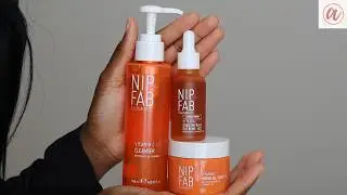 this vitamin c range will transform your skin | nip + fab vitamin c fix morning skincare | byalicexo
