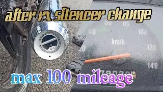 Suzuki milege test / tvs suzuki max100 milege test after rx 100 silencer installed