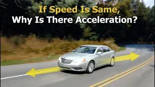 Why a Turning Vehicle Has Acceleration Even at Constant Speed? #clearconcept #physics #velocity