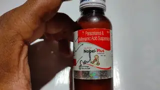 Nobel - Plus Suspension ( Paracetamol 125mg + Mefenamic Acid 50mg ) Full Details Review in Hindi